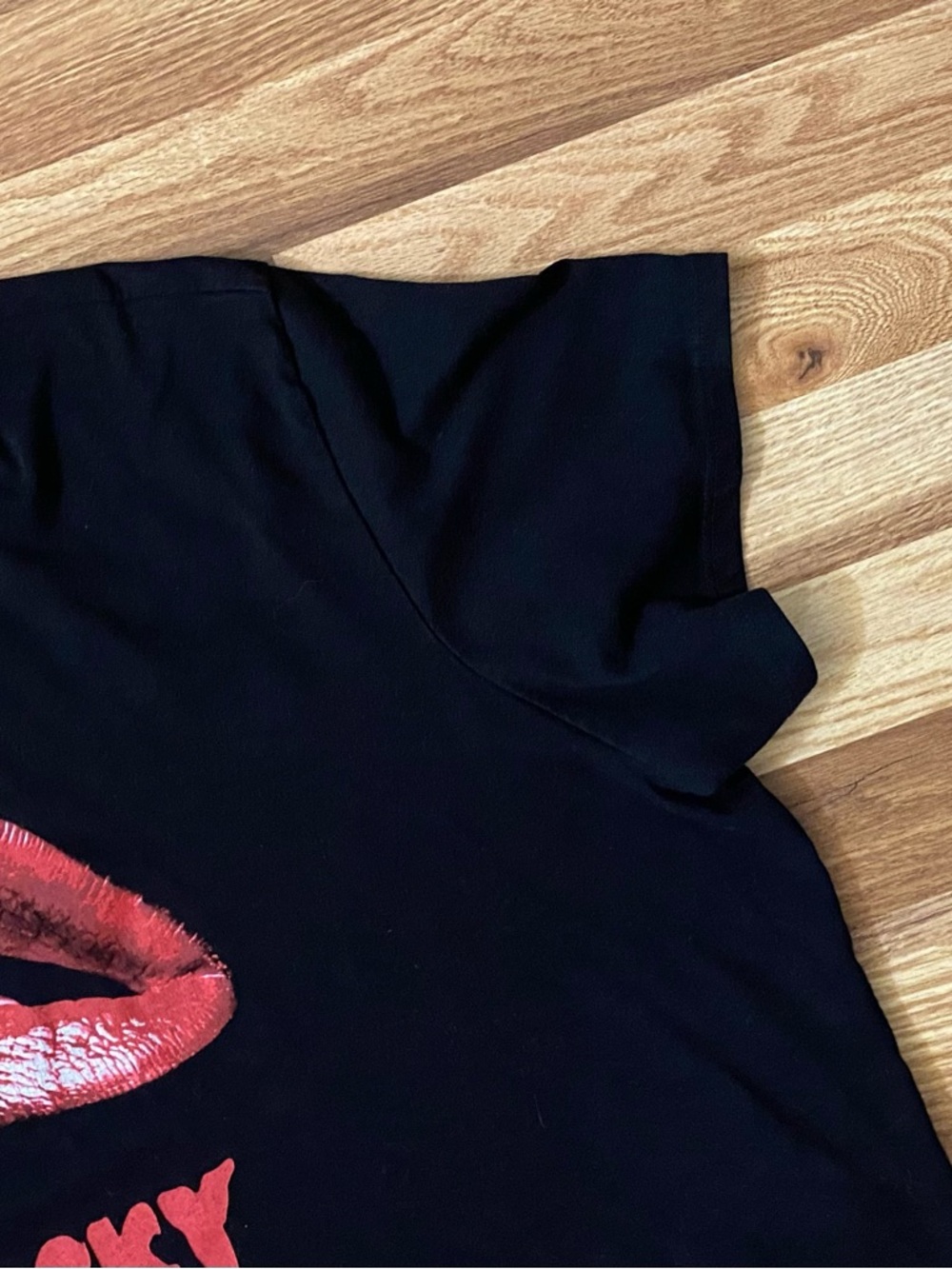 Torrid The Rocky Horror Picture Show Black Graphic Tee with Red Lips Size 3X - Picture 6 of 10